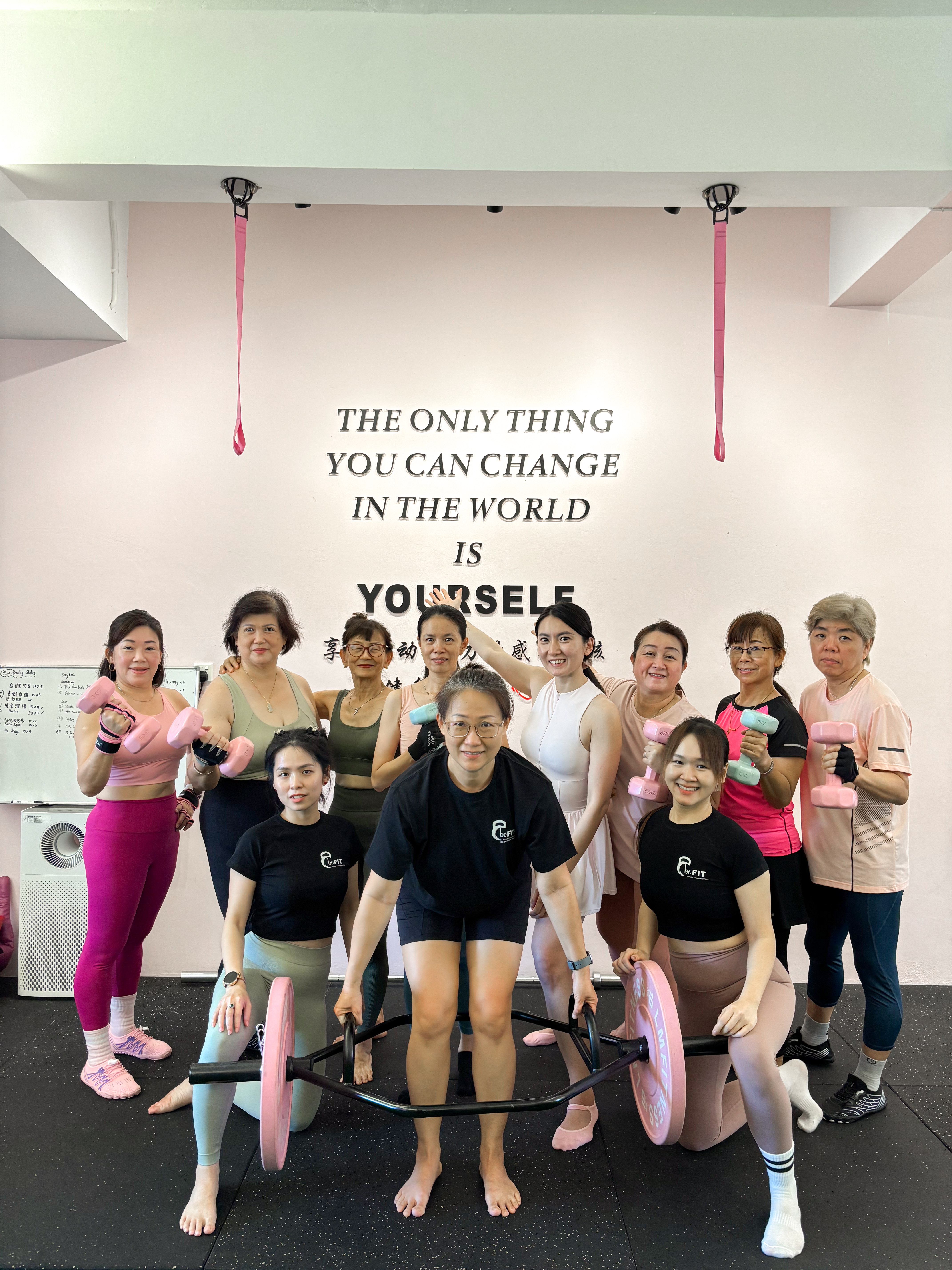 Build our confident and our body to enjoy our whole life